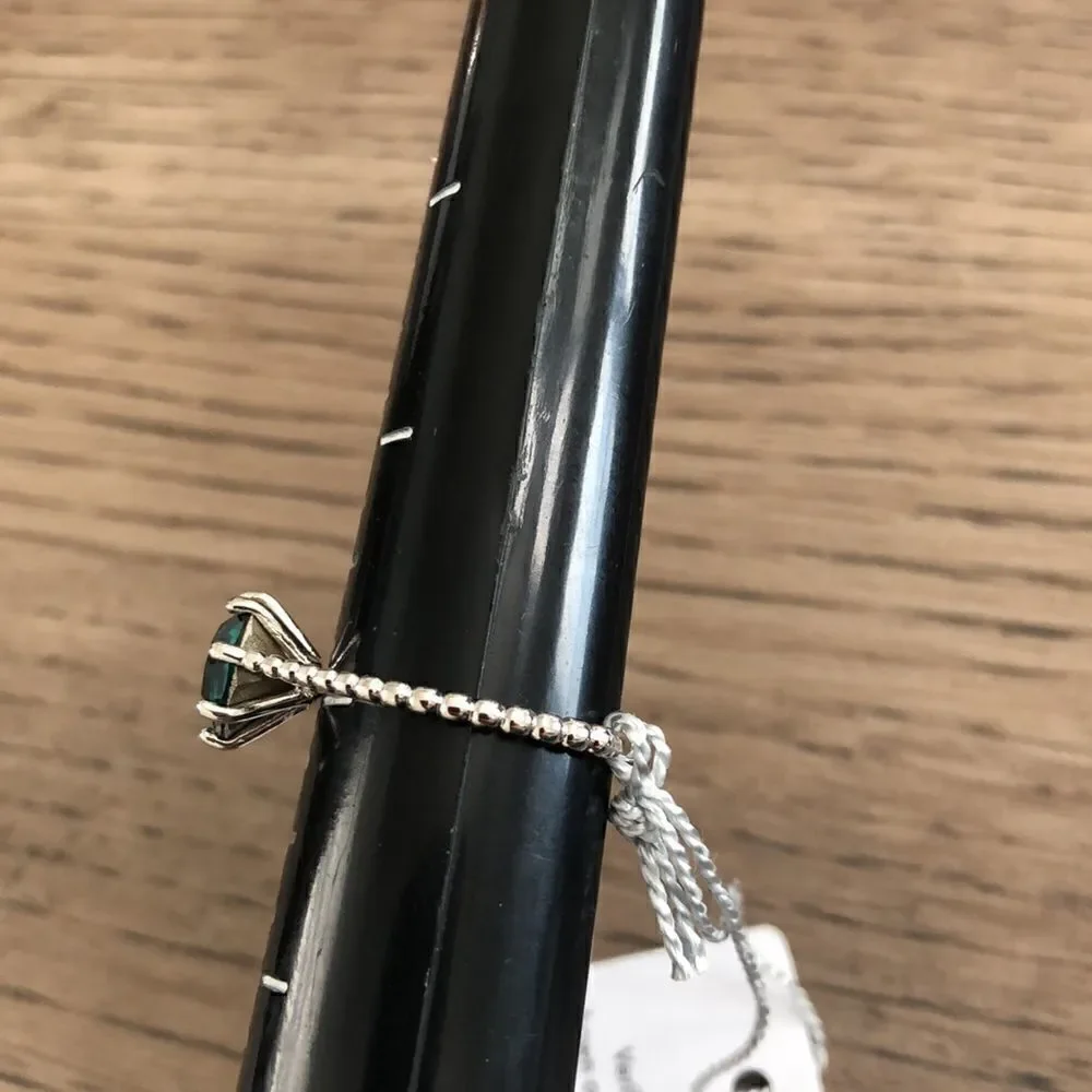Swarovski authentic Crystals Ring White Rhodium plated